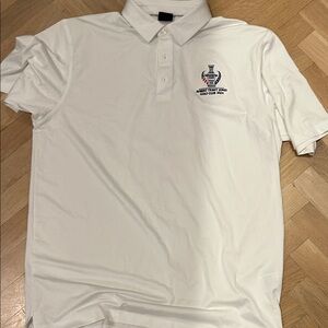 Dunning Golf White Polo Shirt